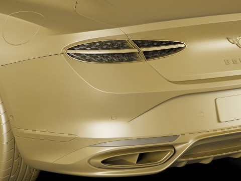 Bentley Continental GT 2025 3D 모델