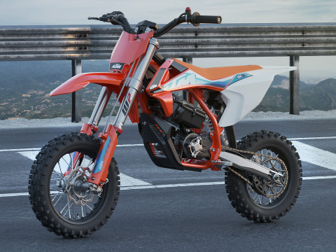 KTM SX E5 3D in 3DExport
