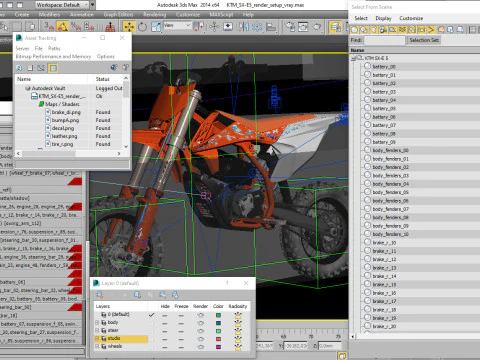 KTM SX-E5 3Dモデル