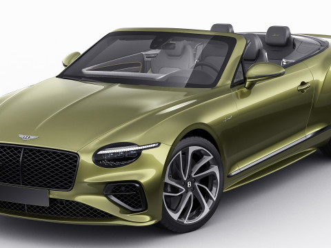 Bentley Continental GTC 2025 Model 3D