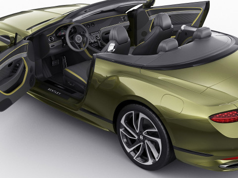 Bentley Continental GTC 2025 Model 3D