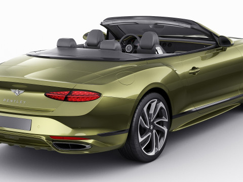 Bentley Continental GTC 2025 Model 3D