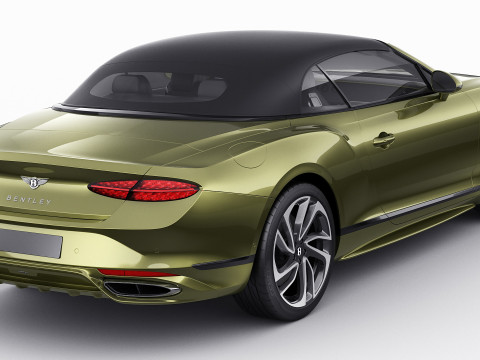 Bentley Continental GTC 2025 Model 3D