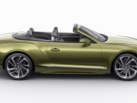 Bentley Continental GTC 2025 Model 3D