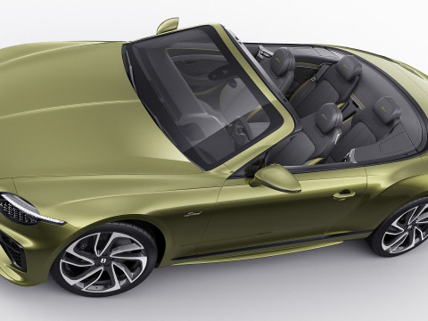Bentley Continental GTC 2025 Model 3D