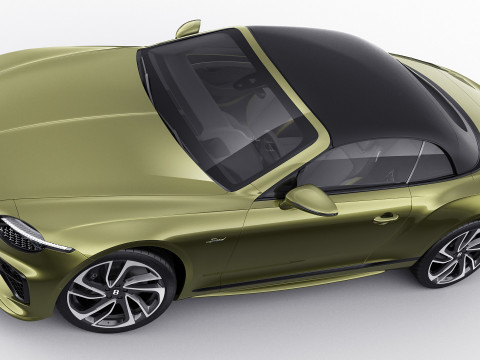 Bentley Continental GTC 2025 Model 3D