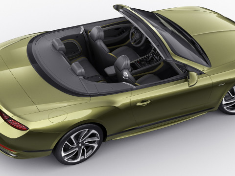 Bentley Continental GTC 2025 Model 3D
