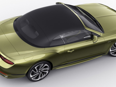 Bentley Continental GTC 2025 Model 3D