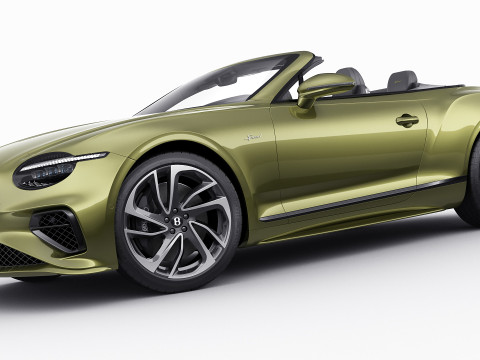 Bentley Continental GTC 2025 Model 3D