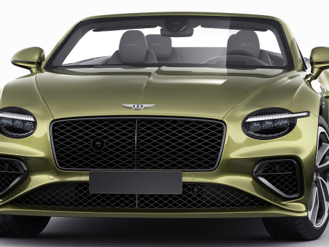 Bentley Continental GTC 2025 Model 3D
