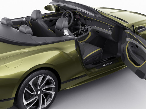 Bentley Continental GTC 2025 Model 3D