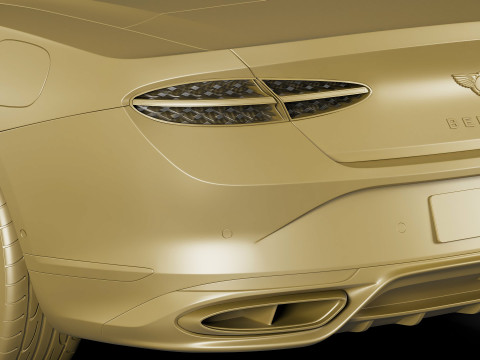 Bentley Continental GTC 2025 Model 3D