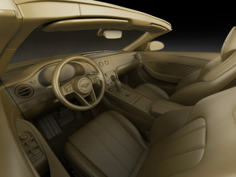 Bentley Continental GTC 2025 Model 3D
