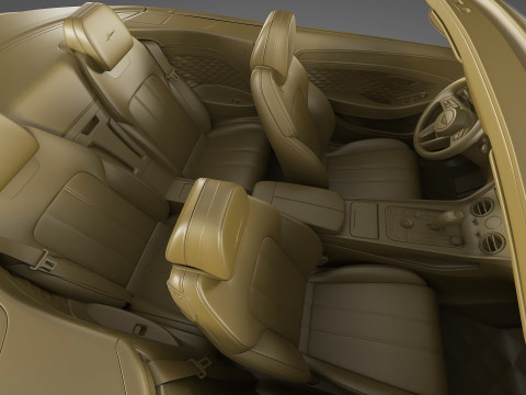 Bentley Continental GTC 2025 Model 3D