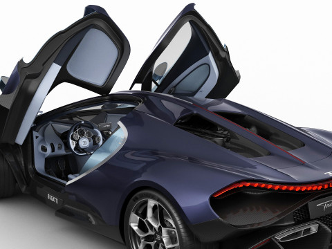 Bugatti Tourbillon 2026 3D 모델