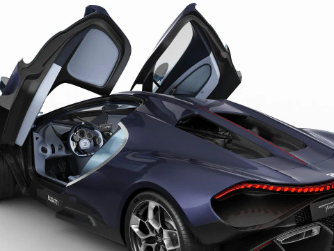 Bugatti Tourbillon 2026 3D Model