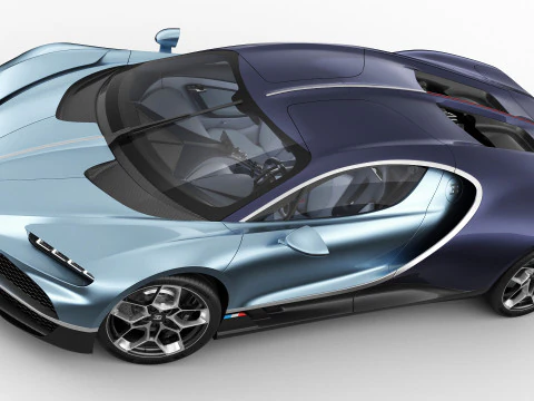 Bugatti Tourbillon 2026 3D Model