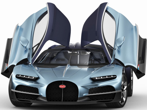 Bugatti Tourbillon 2026 3D 모델