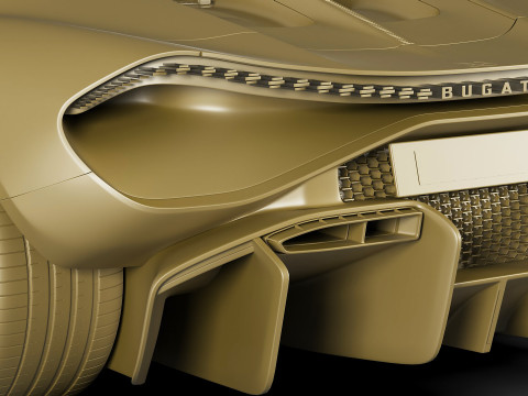 Bugatti Tourbillon 2026 3D 모델