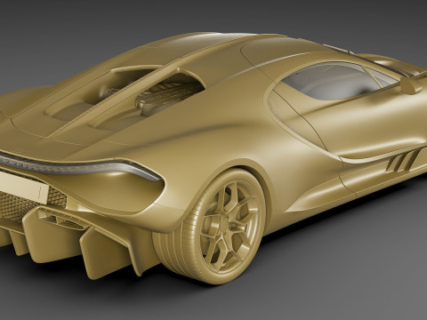 Bugatti Tourbillon 2026 3D 모델