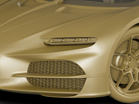 Bugatti Tourbillon 2026 3D 모델
