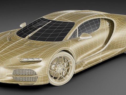 Bugatti Tourbillon 2026 3D 모델