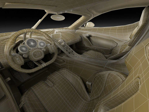 Bugatti Tourbillon 2026 3D Model