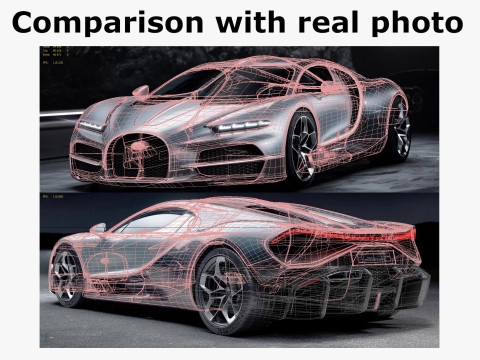 Bugatti Tourbillon 2026 3D 모델