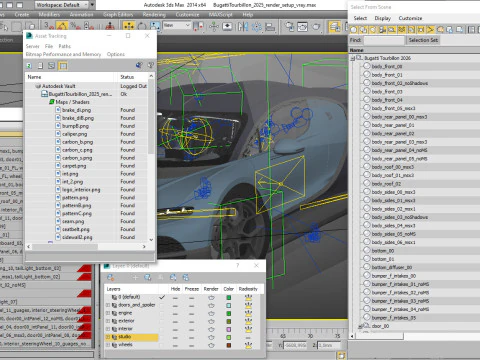 Bugatti Tourbillon 2026 3D Model