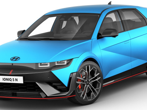 Hyundai Ioniq 5 N 2024 Modello 3D