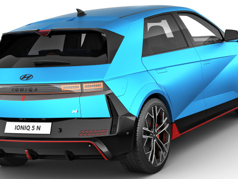 Hyundai Ioniq 5 N 2024 Modello 3D