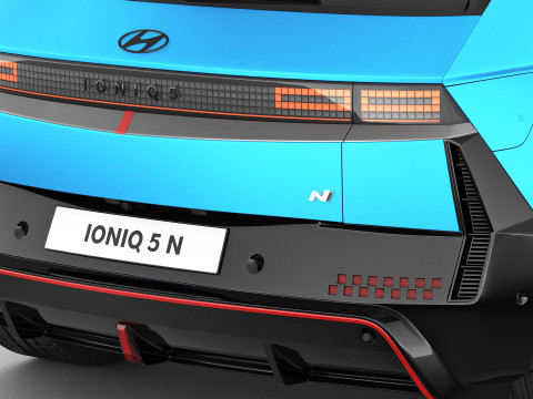 Hyundai Ioniq 5 N 2024 Modello 3D