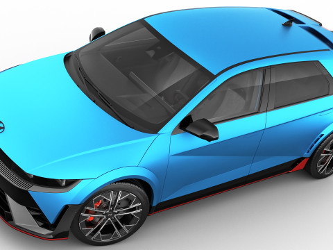 Hyundai Ioniq 5 N 2024 Modello 3D