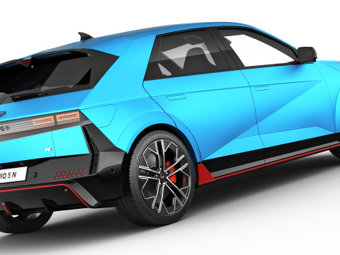 Hyundai Ioniq 5 N 2024 Modello 3D