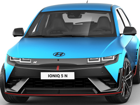 Hyundai Ioniq 5 N 2024 Modello 3D