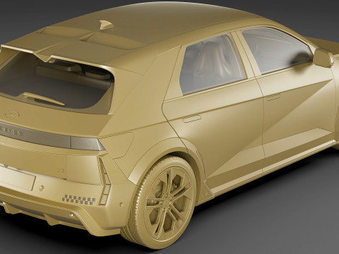 Hyundai Ioniq 5 N 2024 Modello 3D