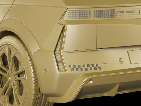 Hyundai Ioniq 5 N 2024 Modello 3D