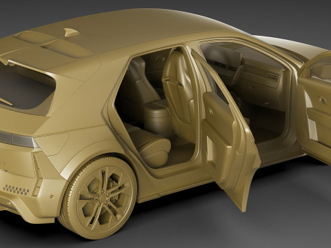 Hyundai Ioniq 5 N 2024 Modello 3D