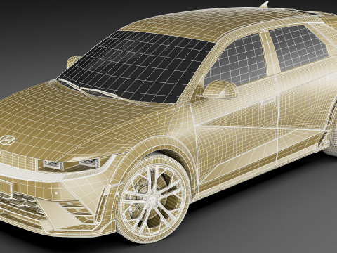 Hyundai Ioniq 5 N 2024 Modello 3D