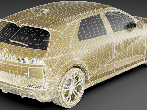 Hyundai Ioniq 5 N 2024 Modello 3D