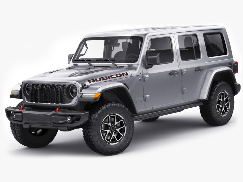 Jeep Wrangler 2024 Modèle 3D