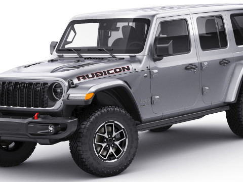 Jeep Wrangler 2024 3Dモデル
