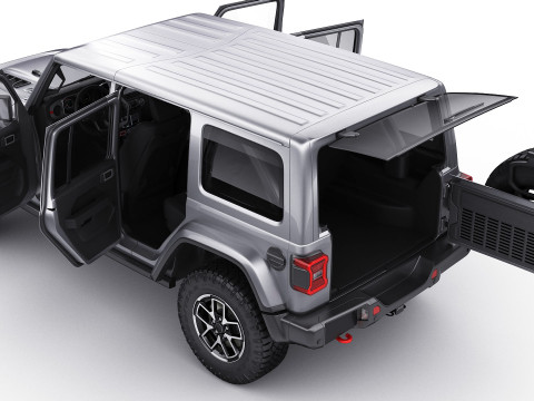 Jeep Wrangler 2024 3Dモデル
