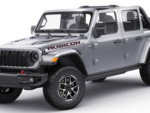 Jeep Wrangler 2024 3Dモデル