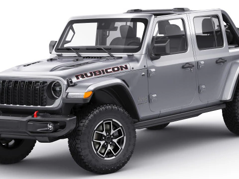 Jeep Wrangler 2024 3D Model