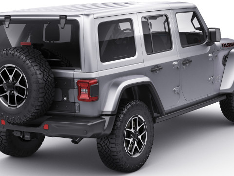 Jeep Wrangler 2024 3Dモデル