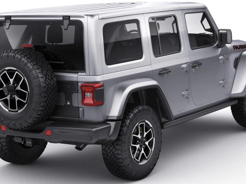 Jeep Wrangler 2024 3D Model