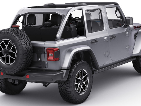 Jeep Wrangler 2024 3Dモデル
