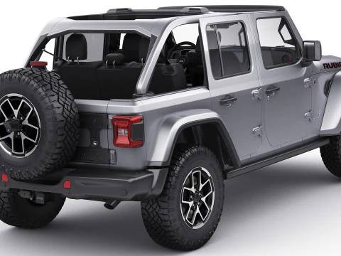 Jeep Wrangler 2024 3D Model