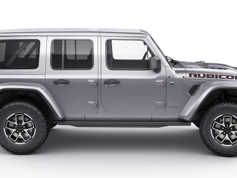 Jeep Wrangler 2024 3D Model